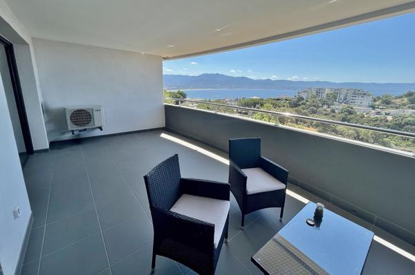 AJACCIO Superbe T2 récent vue mer Ajaccio (20090)