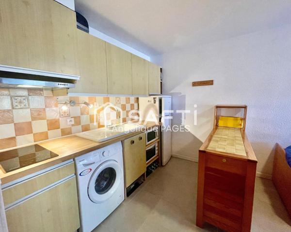 Charmant T2 meublé en RDC à Port-Leucate