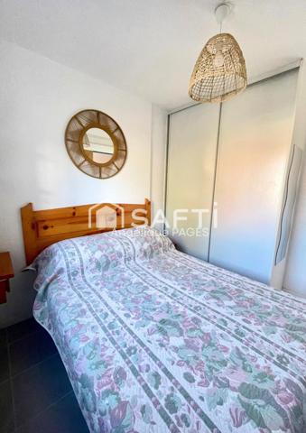 Charmant T2 meublé en RDC à Port-Leucate