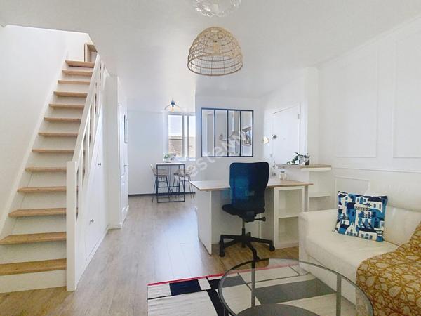 Nantes Bas Chantenay - T2 en duplex, meublé, coup de coeur assuré !