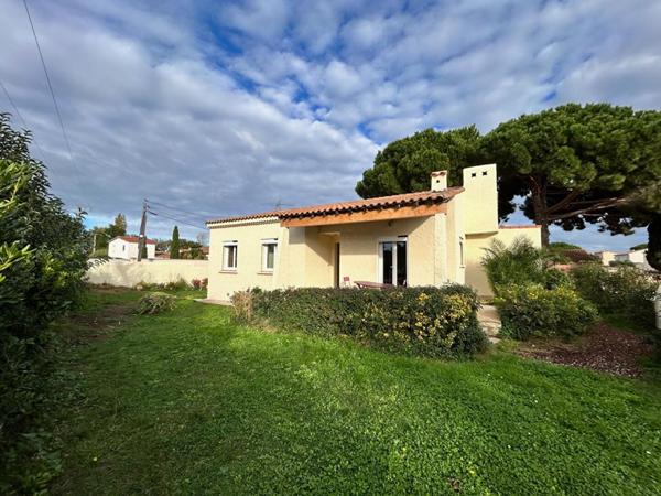 Villa Fos Sur Mer 4 pièces  plain pied sur 600m² de terrain