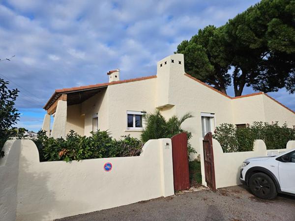 Villa Fos Sur Mer 4 pièces  plain pied sur 600m² de terrain