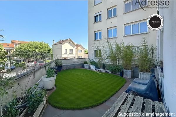 SURESNES/ Maréchal de Lattre de Tassigny - Appartement 3 pièces 65m² - 1 Cave - TERRASSE