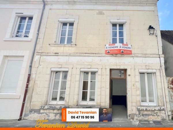 Immeuble de rapport 6 pièces au centre-ville de Selles sur Cher avec sa surface habitable de 170m²