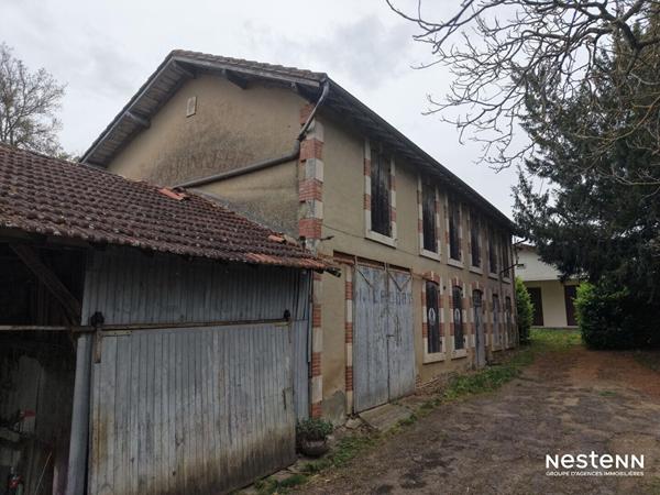 A Vendre Maison de plain-pied de 100 m² avec dépendance et jardin sur la commune de Mézin