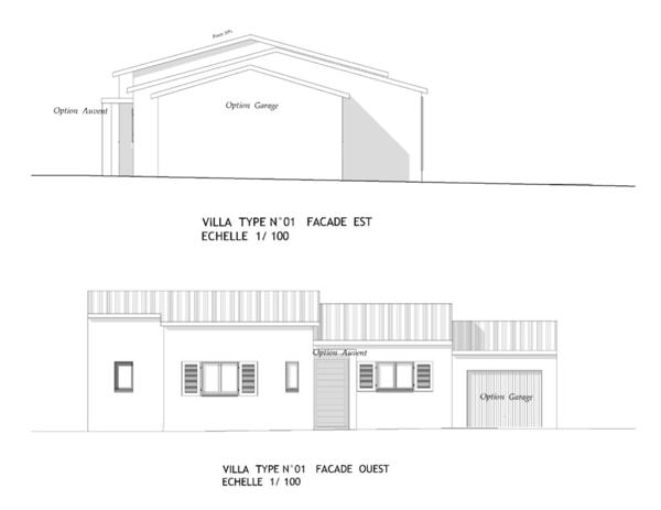 Villa individuelle plain-pied Olmeta Di Tuda 4 pièces 76 m2 - terrain 776 m2