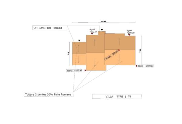 Villa individuelle plain-pied Olmeta Di Tuda 4 pièces 76 m2 - terrain 776 m2
