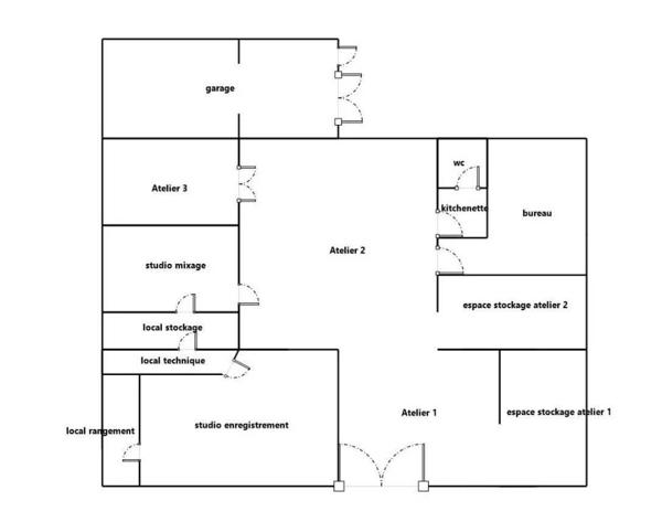 ENTREPOT - 500m2 - DRAVEIL 91210 - QUARTIER VILLA