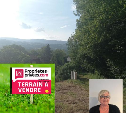 Terrain,73410, Entrelacs ,1000 m2, vue ouest
