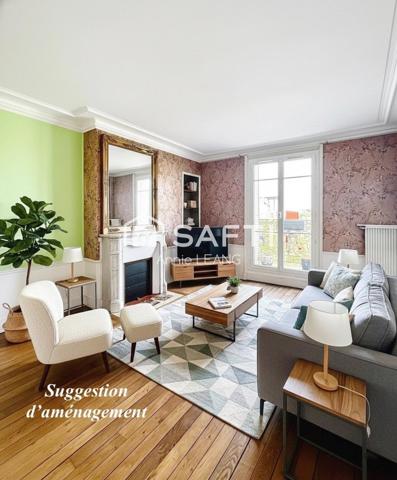 Appartement traversant avec vue dégagée et projet d’ascenseur