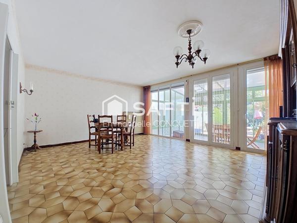Maison 4 chambres de 113 m² avec garage et jardin