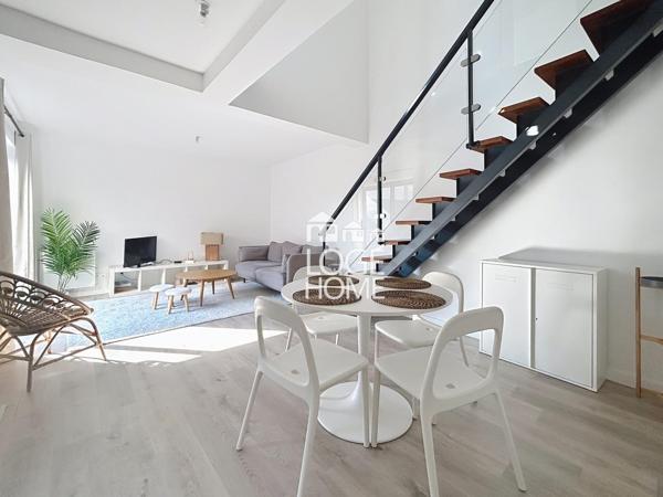 Appartement t3 + grande mezzanine et terrasse