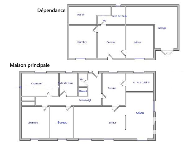 Maison à vendre 4 pièces 93 m² Pessac