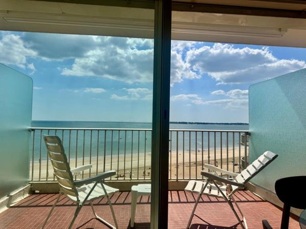 STUDIO DE 27M2-TERRASSE 8M2-FACE MER-DERNIER ETAGE-QUARTIER ACQUABAULE-PLACE DE PARKING EXTERIEURE