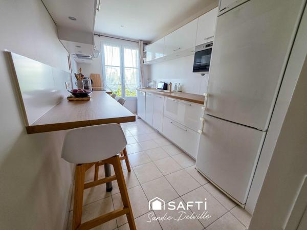 APPARTEMENT 4 PIECES- 85M²- 3CH- 2PL + CAVE