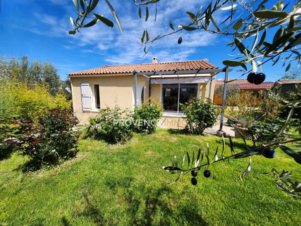 Mées (04190) NOUVELLE EXCLUSIVITÉ !! Les Mées (04) - Maison de plain-pied de 84 m2 sur 543 m2 de terrain piscinable avec vu