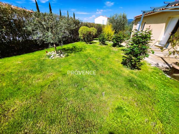 Mées (04190) NOUVELLE EXCLUSIVITÉ !! Les Mées (04) - Maison de plain-pied de 84 m2 sur 543 m2 de terrain piscinable avec vu