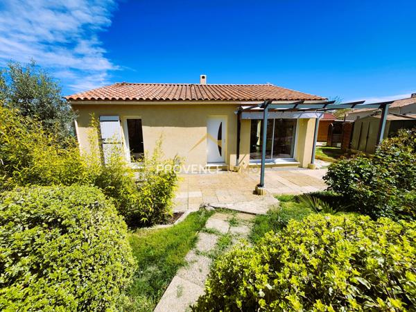 Mées (04190) NOUVELLE EXCLUSIVITÉ !! Les Mées (04) - Maison de plain-pied de 84 m2 sur 543 m2 de terrain piscinable avec vu