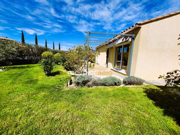 Mées (04190) NOUVELLE EXCLUSIVITÉ !! Les Mées (04) - Maison de plain-pied de 84 m2 sur 543 m2 de terrain piscinable avec vu