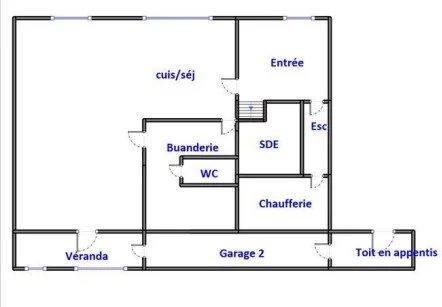 Secteur Chalais Agréable maison de 170 m²