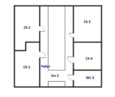 Secteur Chalais Agréable maison de 170 m²