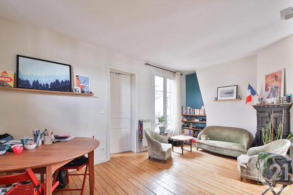 Appartement T2 à vendre  2 pièces - 36,03 m 2   PARIS  - 75014