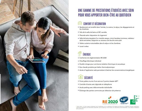 Appartement T2 au pied des commerces et ligne de bus aux Ponts-de-Cé