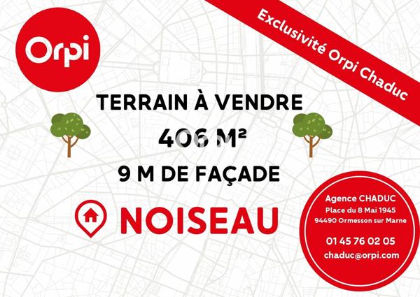 Terrain à vendre    Noiseau