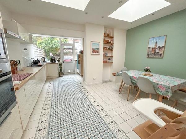 Maison mitoyenne 2 côtés Lambersart Secteur Lambersart 114 m²