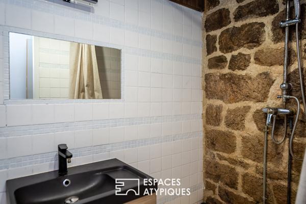 Maison de charme avec piscine et vue imprenable en Ardèche verte