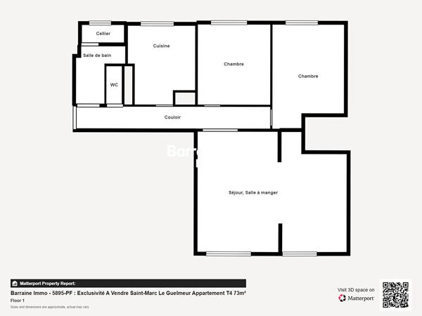 Vente appartement à Brest, 4 pièces 73.6m²