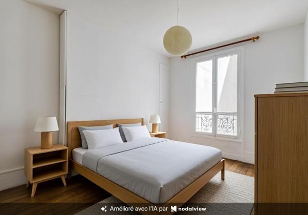 Paris 14ème - Immeuble Haussmannien - 3 pièces (53,30 m²) avec vue sur "Réservoir Montsouris"  à 2 pas du Parc Montsouris