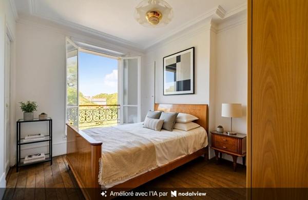 Paris 14ème - Immeuble Haussmannien - 3 pièces (53,30 m²) avec vue sur "Réservoir Montsouris"  à 2 pas du Parc Montsouris