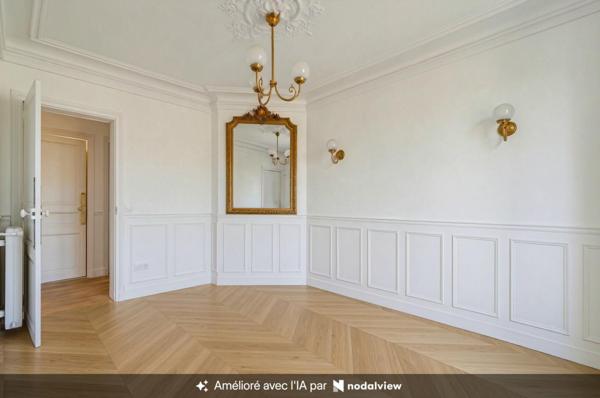 Paris 14ème - Immeuble Haussmannien - 3 pièces (53,30 m²) avec vue sur "Réservoir Montsouris"  à 2 pas du Parc Montsouris