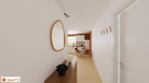 Appartement duplex 3 pièces proche frontière !