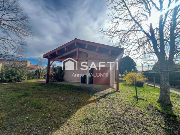 PIBRAC,  Maison à rénover de 4 pièces, toutes commodités à pied.