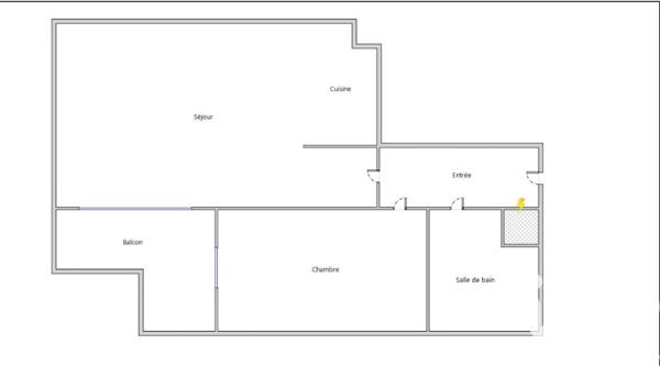 Appartement à vendre 2 pièces 49 m² Cormeilles-en-Parisis