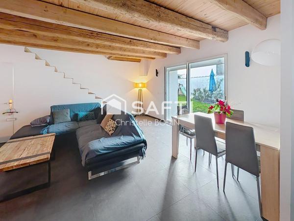 Maison de 100m² centre ville de Sainte Soulle avec extérieur