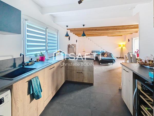 Maison de 100m² centre ville de Sainte Soulle avec extérieur