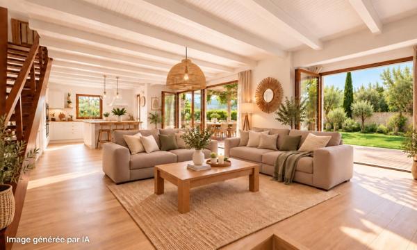 Maison familiale de 152m2 sur un terrain 580m2, beaux volumes et fort potentiel