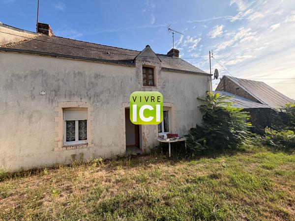 Maison en pierre à rénover - Potentiel de 100m2 - Jardin - Calme - CROSSAC