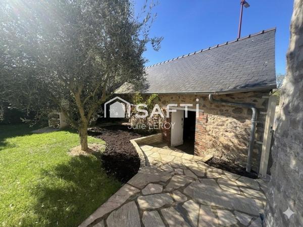 Maison de village, située à SAINT-LEGER (53480), 122 m² habitables