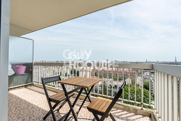 Appartement COURBEVOIE - 3 pièces avec balcon de 7,45 m²