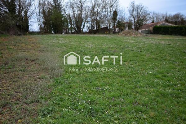 Terrain de 2170 m² à bâtir