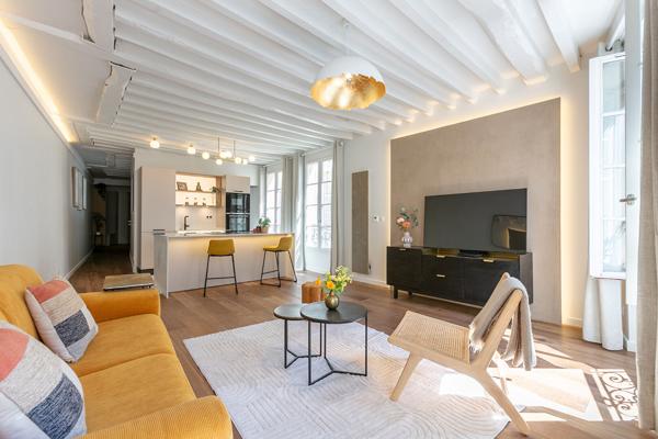 Haut Marais - beau 2 pièces de 58m² avec ascenseur