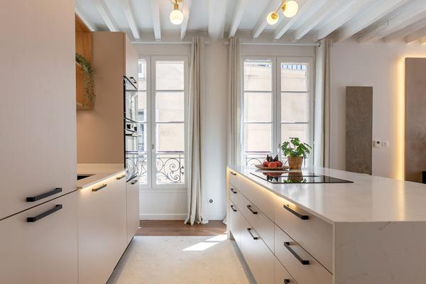 Haut Marais - beau 2 pièces de 58m² avec ascenseur