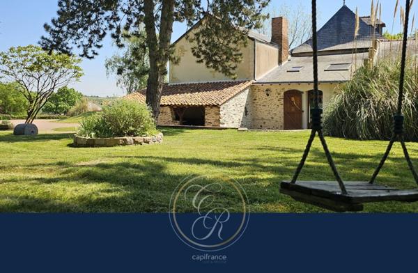 Grande Propriété avec gîtes et chambres d’hôtes au cœur du Layon