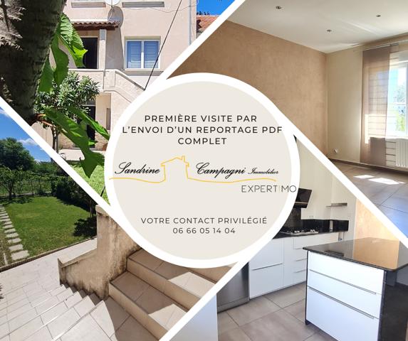 Carpentras (84200) Maison familiale T5 lumineuse avec garage terrasse et jardin