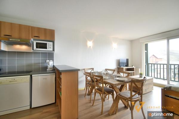 Charmant T2 + coin montagne 6 couchages avec piscine et sauna Peyragudes