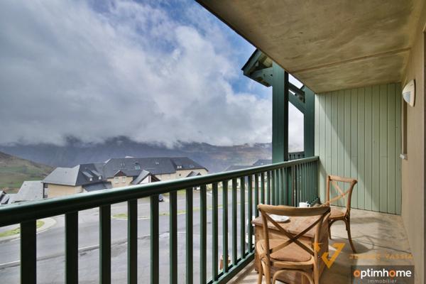 Charmant T2 + coin montagne 6 couchages avec piscine et sauna Peyragudes